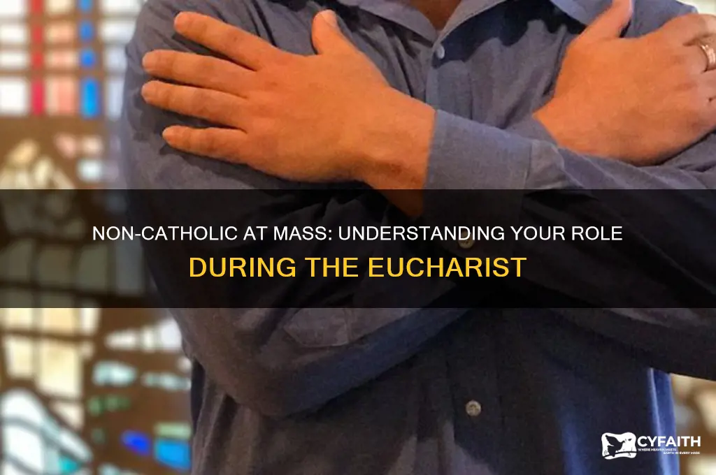 what do i do during eucharist if non catholic