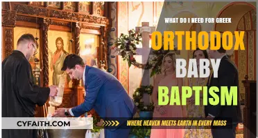 Greek Orthodox Baby Baptism Essentials: A Complete Preparation Guide