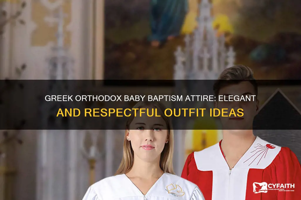 what do i wear to a greek orthodox baby baptism