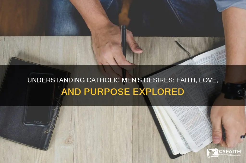 what do men want catholic