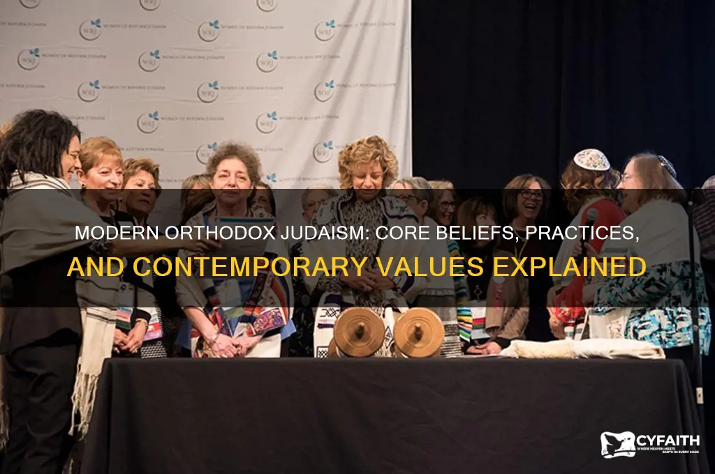 what do modern orthodox jews believe