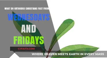 Orthodox Christian Fasting Practices: Wednesdays and Fridays Explained