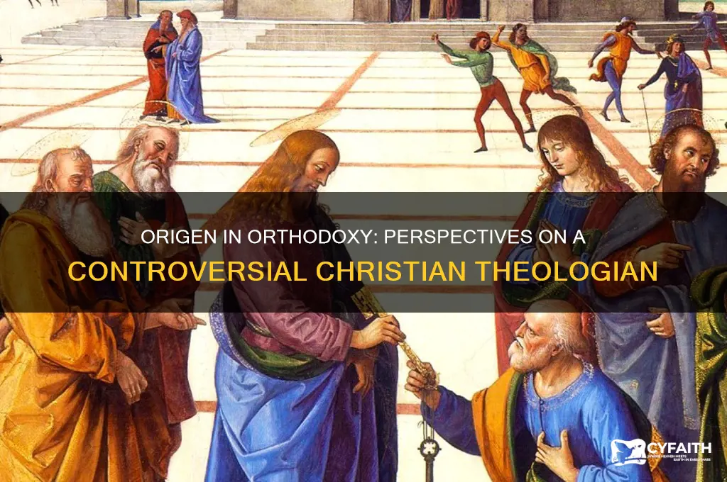 what do orthodox christians think of origen