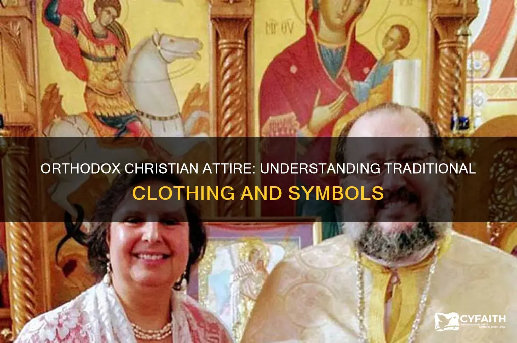 what do orthodox christians wear