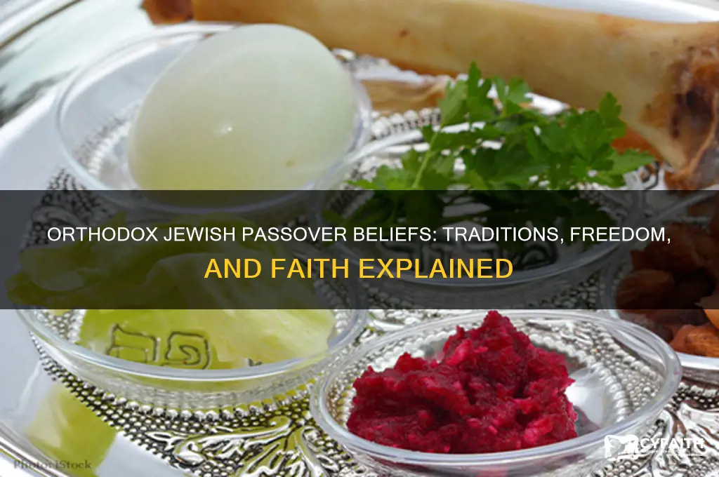 what do orthodox jews believe about passover