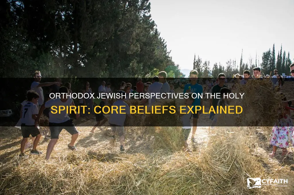 what do orthodox jews believe about the holy spirit
