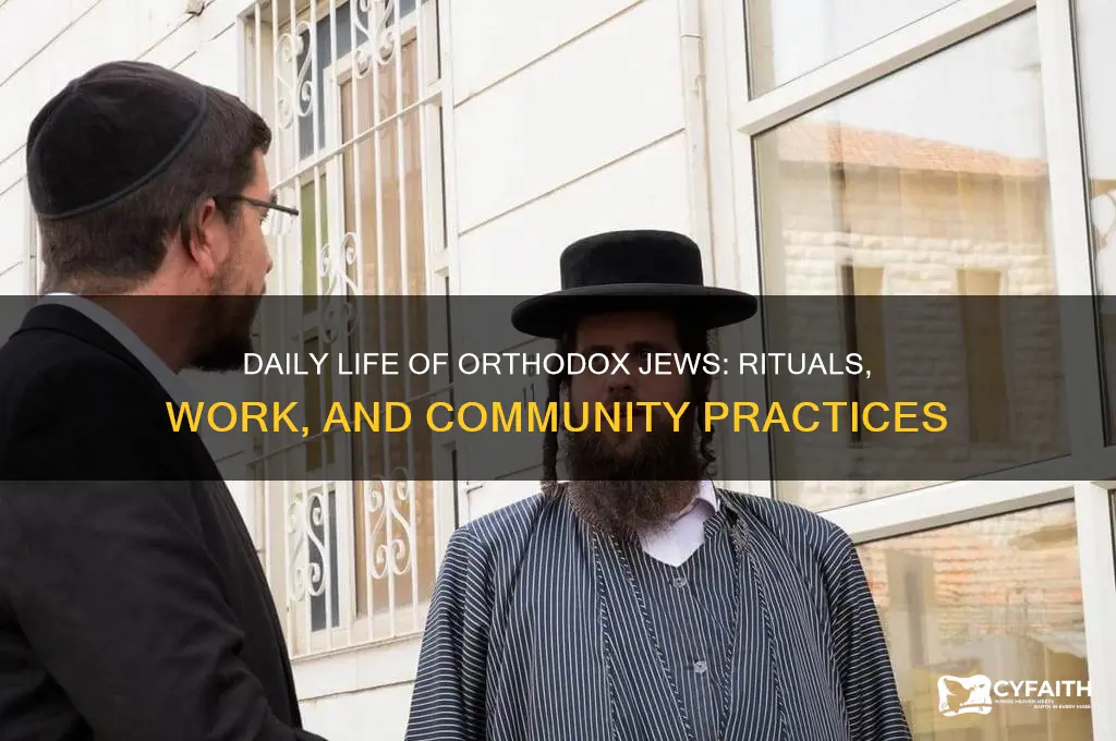 what do orthodox jews do all day