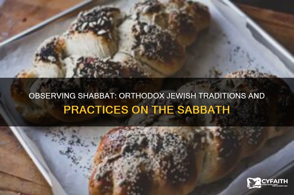 what do orthodox jews do on the sabbath