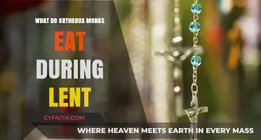 Orthodox Monks' Lenten Diet: Simple, Nutritious, and Spiritually Nourishing Meals