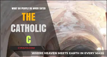 Exploring Catholic Church Traditions: What Do People Do When They Enter?