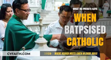 Catholic Baptism Rituals: Understanding Priests' Sacred Words and Blessings