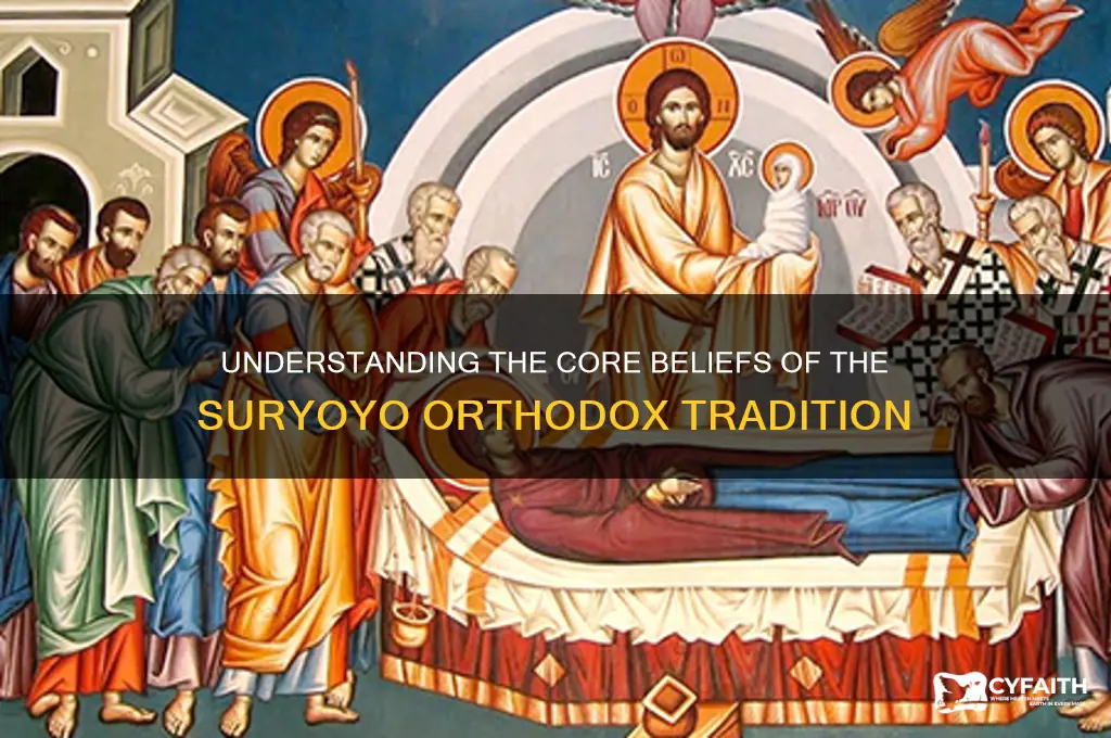 what do suryoyo orthodox believe
