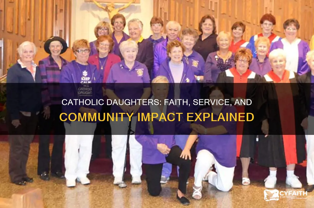 what do the catholic daughters do