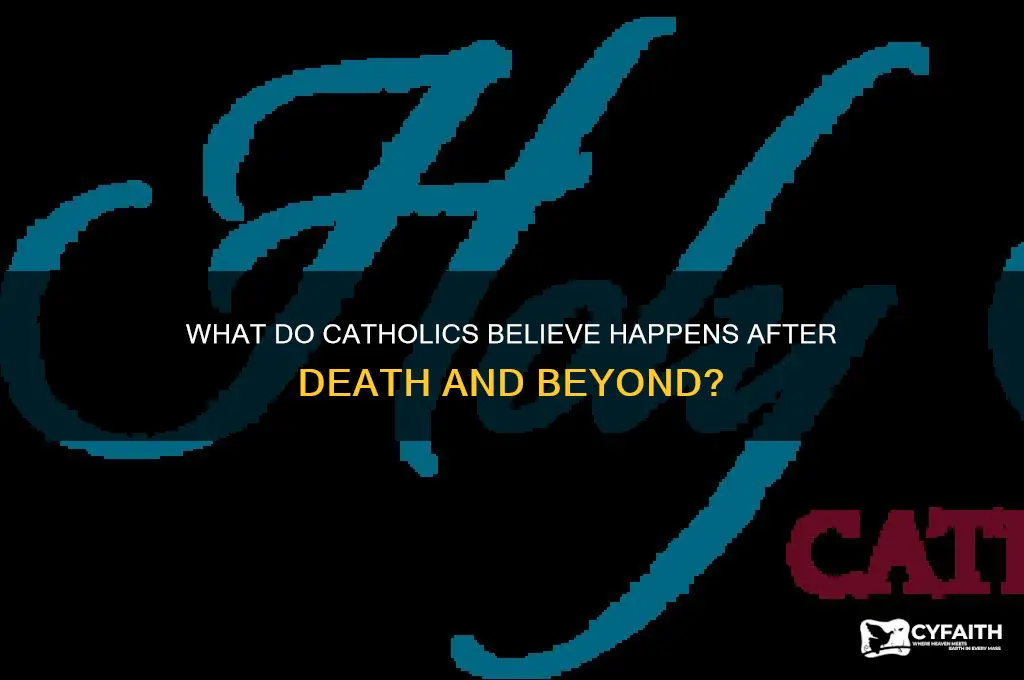 what do the catholics say happens