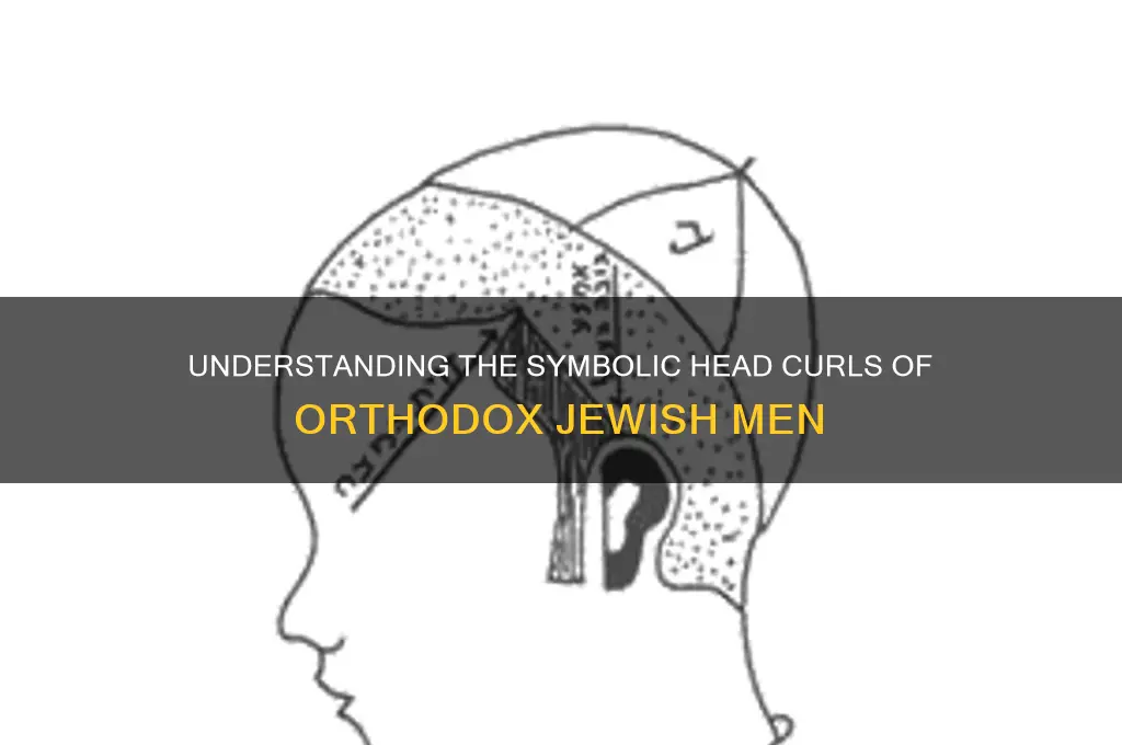 what do the head curls on an orthodox jews