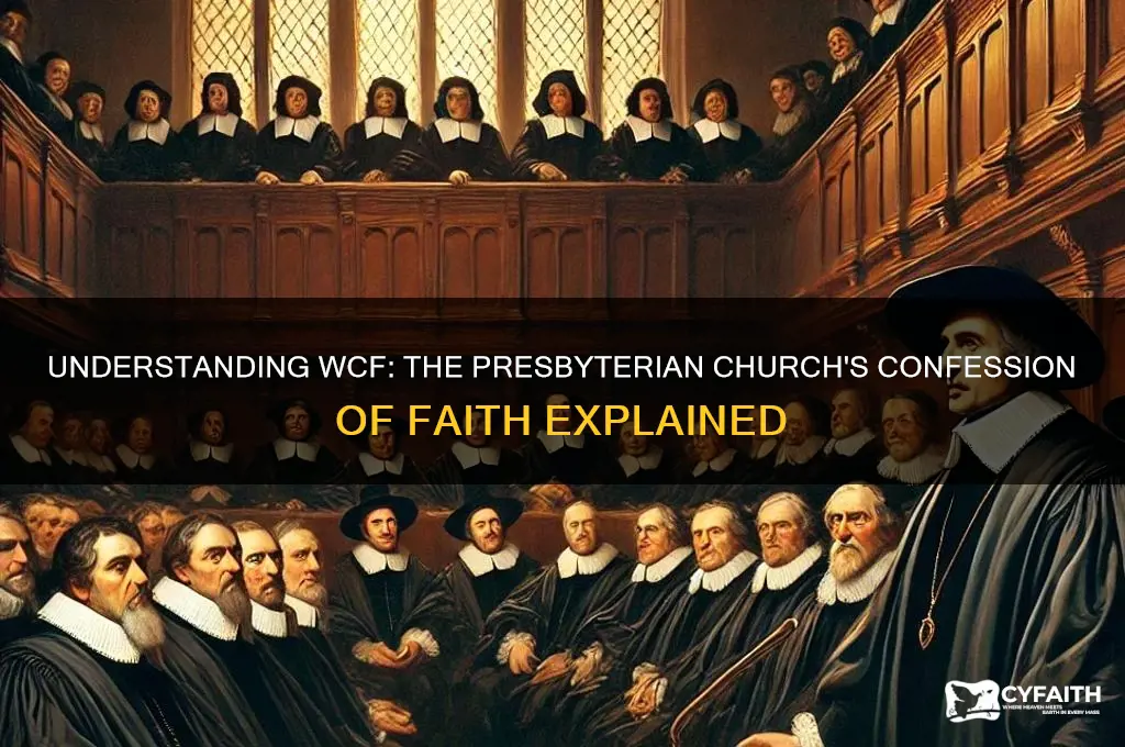 what do the letters wcf mean in the presbyterian church