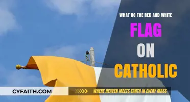 Understanding the Red and White Flag's Significance in Catholic Tradition