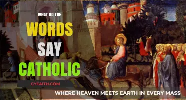 Understanding the Meaning Behind the Words 'Catholic': A Comprehensive Guide