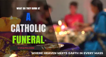 Catholic Funeral Traditions: Understanding the Sacred Items Burned in Rituals