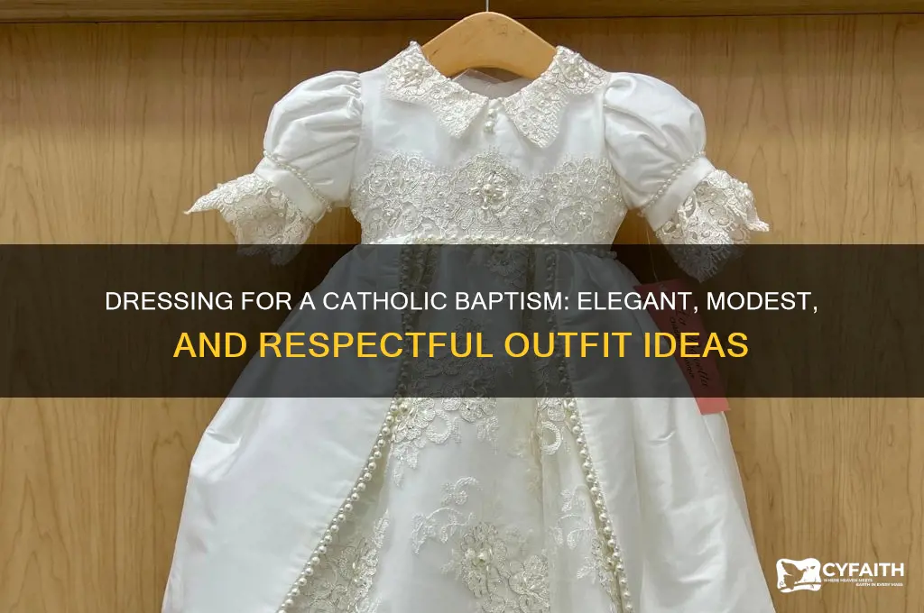 what do u wear to a catholic baptism