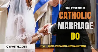 Understanding the Role of Witnesses in Catholic Marriage Ceremonies