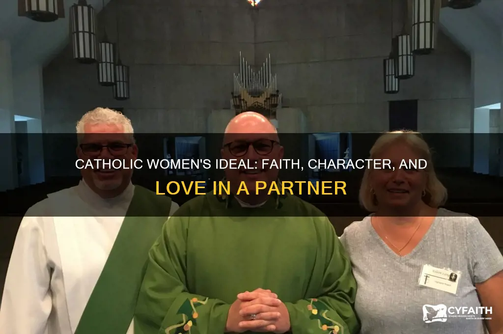 what do women want in a man catholic