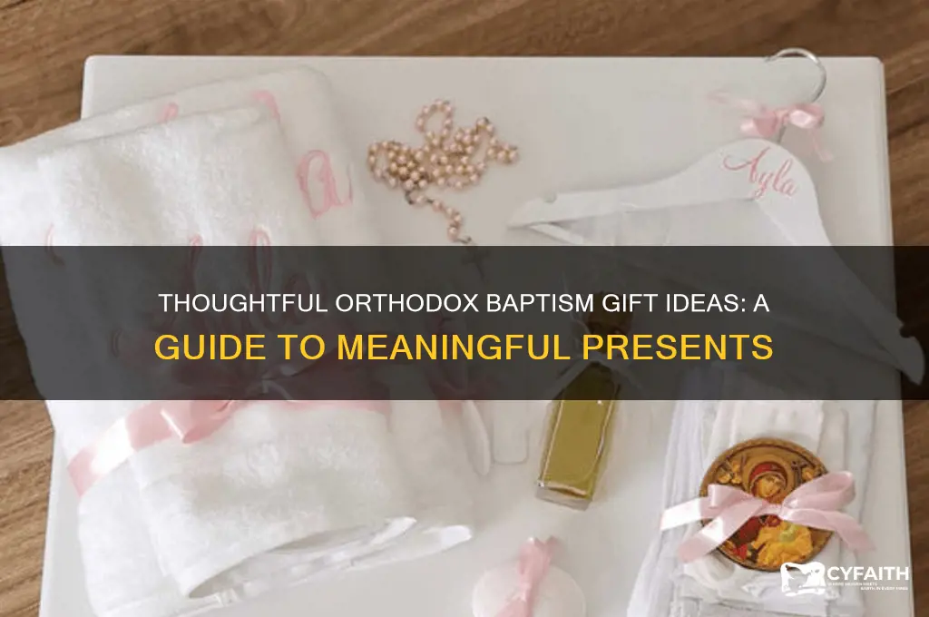 what do you buy for orthodox baptism gift