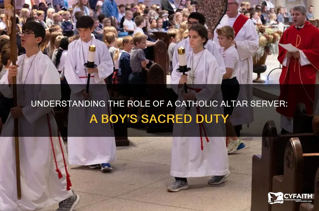 what do you call a catholic boy helper