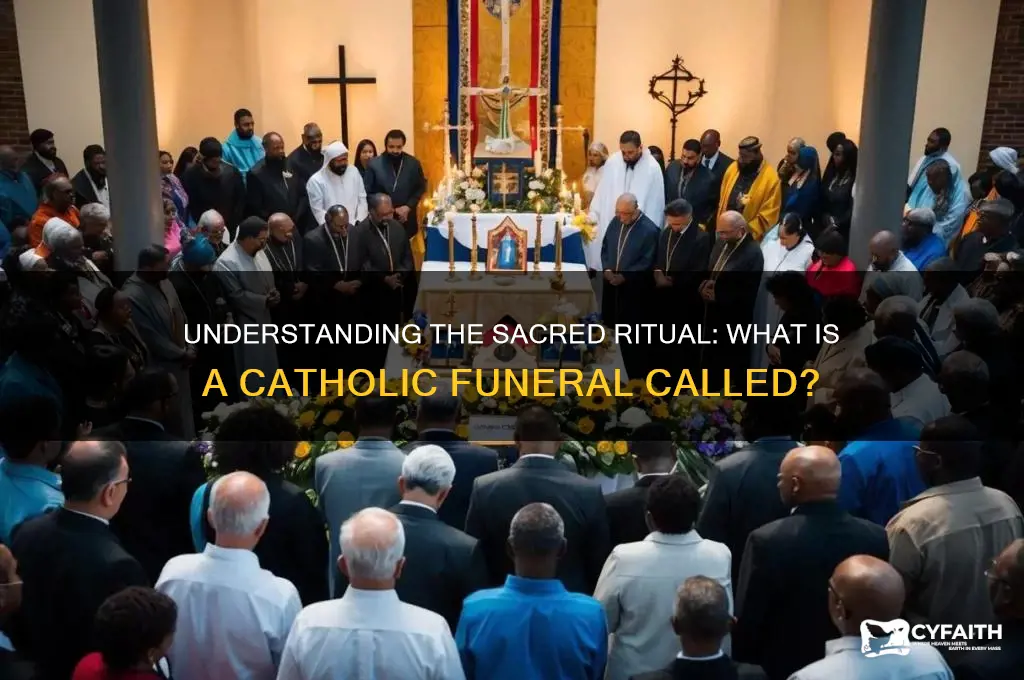 what do you call a catholic funeral