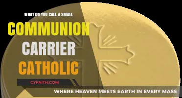 Understanding the Catholic Pyx: A Small Communion Carrier's Name