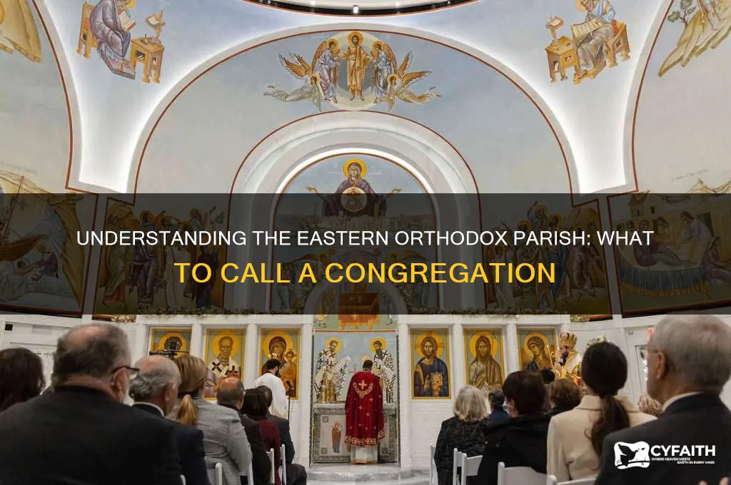 what do you call an eastern orthodox congregation