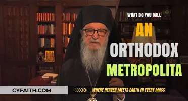 Understanding the Title: What Do You Call an Orthodox Metropolitan?