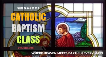 Understanding Catholic Baptism: What to Expect in Preparation Classes