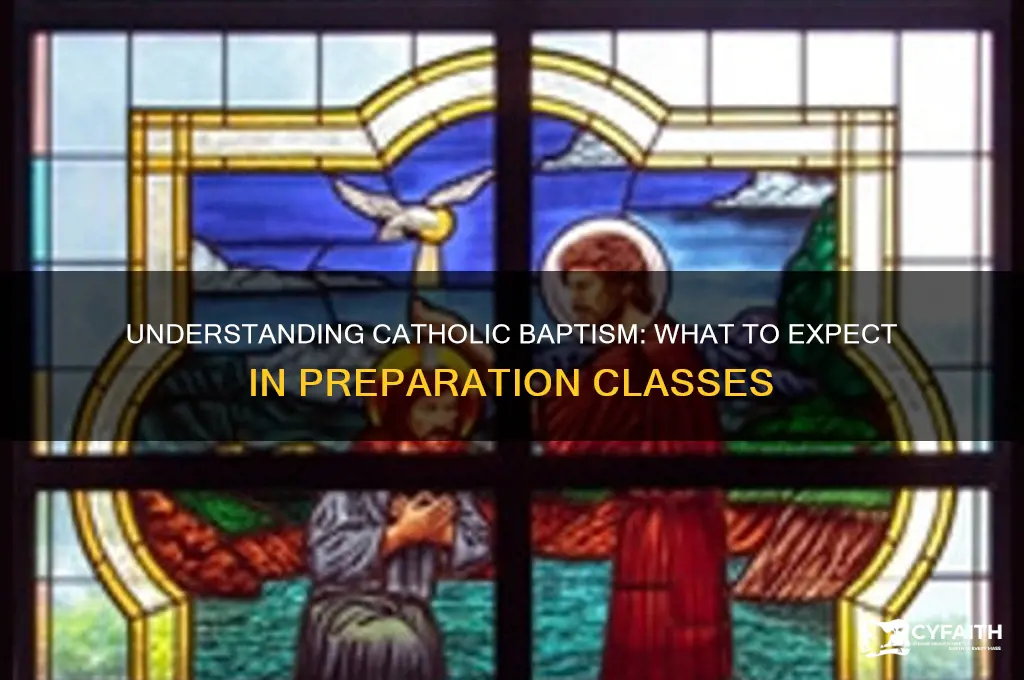 what do you do at a catholic baptism class