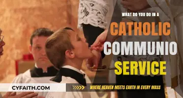 Understanding the Rituals and Practices of a Catholic Communion Service
