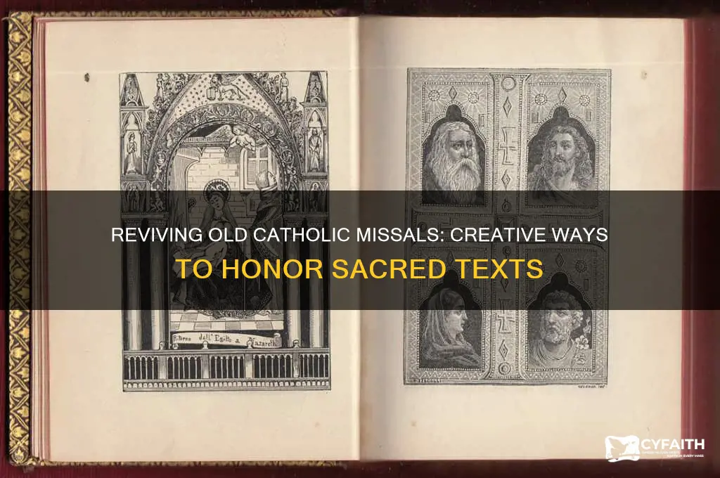 what do you do with old catholic missals