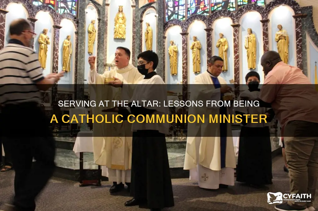 what do you learn as a catholic communion minister