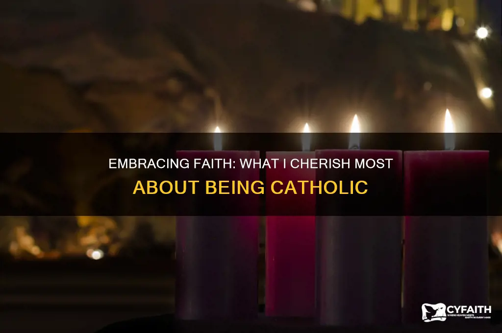 what do you like most about being a catholic