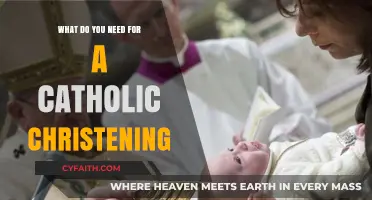 Catholic Christening Essentials: Preparing for Your Baby's Sacred Baptism