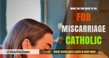 Catholic Guidance: Steps to Take After a Miscarriage