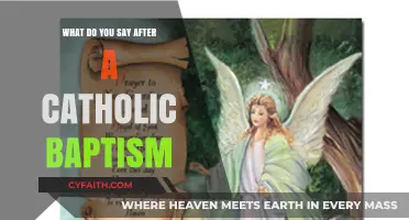 Post-Baptism Blessings: Words of Faith and Gratitude in Catholicism