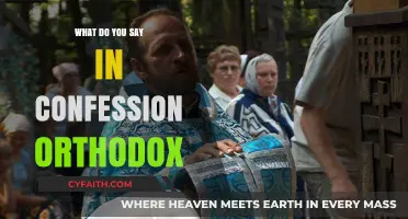 Orthodox Confession Guide: Essential Words and Prayers for Forgiveness