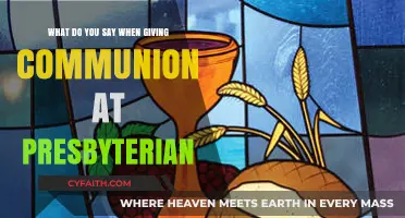 Sharing Grace: Presbyterian Communion Phrases for Worship Leaders