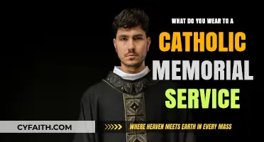 Appropriate Attire for Catholic Memorial Services: A Respectful Guide