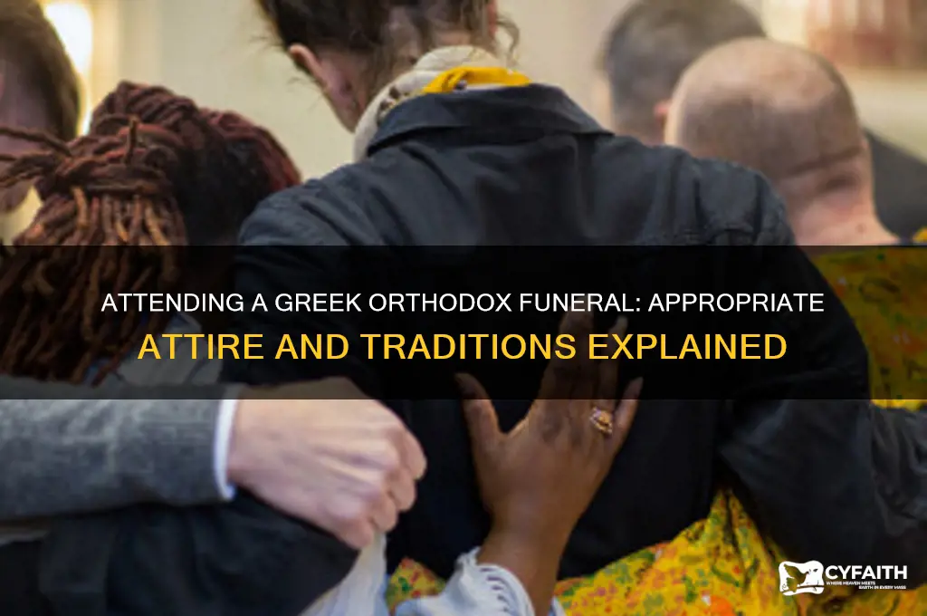 what do you wear to a greek orthodox funeral