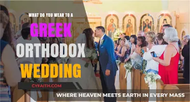 Greek Orthodox Wedding Attire: Elegant, Modest, and Respectful Outfit Ideas