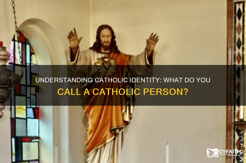what do yoy call a catholic person