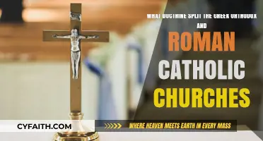 The Great Schism: Doctrine Dividing Greek Orthodox and Roman Catholics