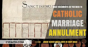 Essential Documents for Catholic Marriage Annulment: A Comprehensive Guide