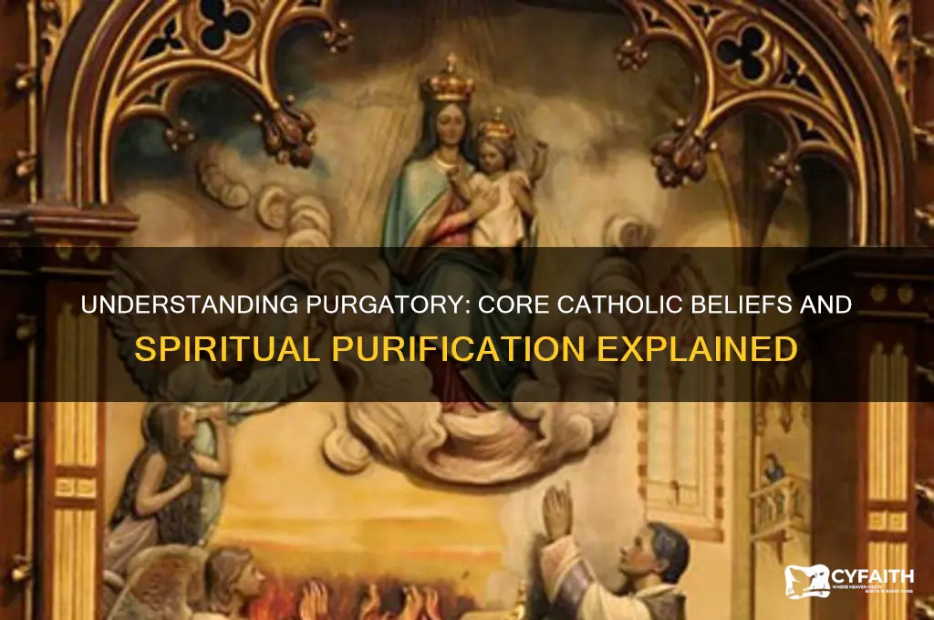 what does a catholic belive about purgatory